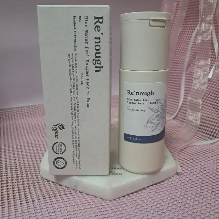 [BUNJANG] Re'Enough Blue Waterfill Enzyme Pack-to-Foam / 리너프 블루 워터필 엔자임 팩투폼