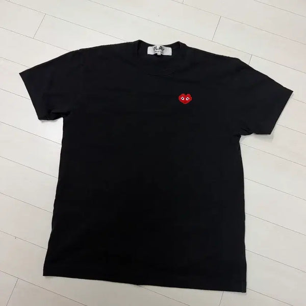 [BUNJANG] Comme des Garçons PLAY T-Shirt / 한글텍) 꼼데가르송 플레이 반팔 2XL  상태 9.8/10  한글텍이라 가품 걱정 없이 입으실수있어요