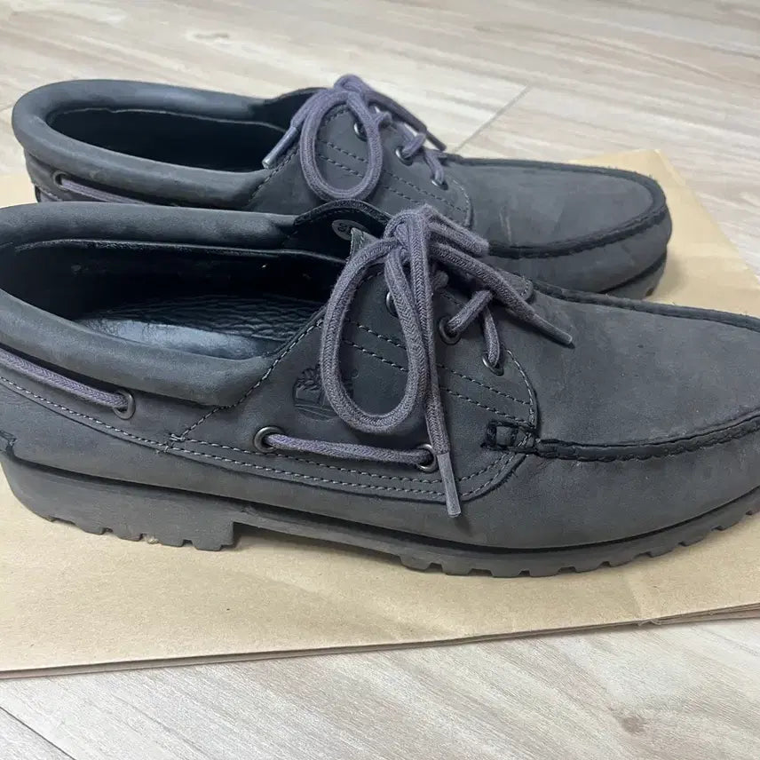 [BUNJANG] Timberland Grey Boat Shoes / [290] 팀버랜드 보트슈즈 그레이 290