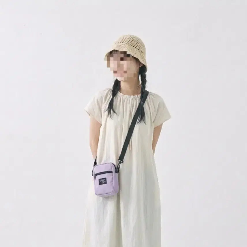 [BUNJANG] Almost Blue Mini Crossbag Lavender / almost blue 미니 크로스백 라벤더