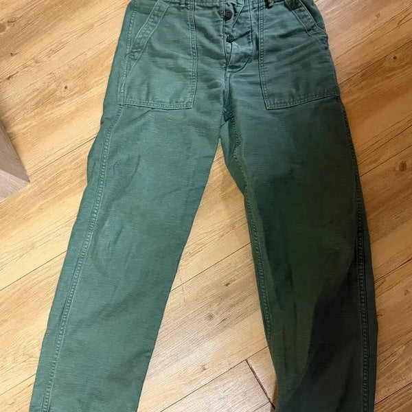 [BUNJANG] OrSlow Fatigue Pants Size 1 (Old Version) / 오어슬로우 퍼티그 1사이즈 구버전