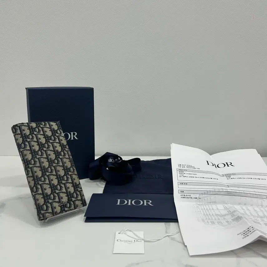 [BUNJANG] Dior Oblique Long Wallet Beige / [인보이스포함]디올 오블리크 장지갑 베이지