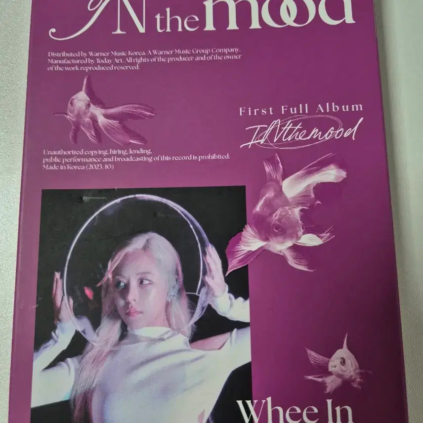 [BUNJANG] Wheein In the Mood Album / 휘인 in the mood 앨범 (택포)