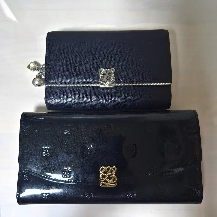 [BUNJANG] Louis Quatorze Long Wallet & Medium Wallet Bundle Set / [일괄판매] 루이까또즈 장지갑 중지갑