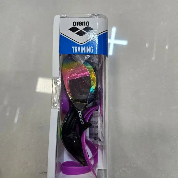 [BUNJANG] Arena Training Goggles (Rainbow/Purple) / 아레나 트레이닝 수경 (레인보우/퍼플)