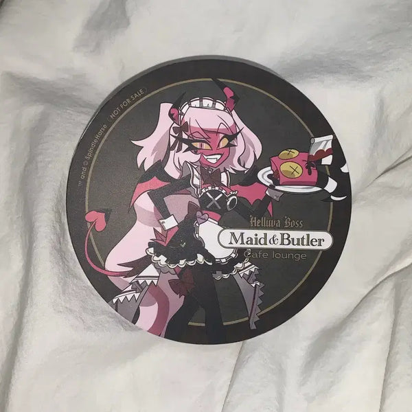 [BUNJANG] Helluva Boss Animate Verosica Paper Coaster / 헬루바보스 애니메이트 베로시카 종이코스터