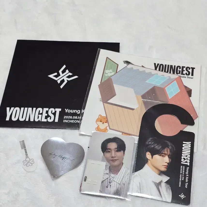 [BUNJANG] Young K Youngest Solo Concert First Day Admission Gift Set / 영케이 영기스트 첫콘 입장기프트