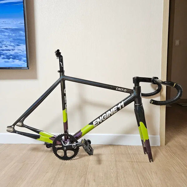 [BUNJANG] Engine11 CritD Frame Set Track/Road Bike Partial Build / 엔진11 크릿디 프레임셋 픽시 로드 자전거 반차