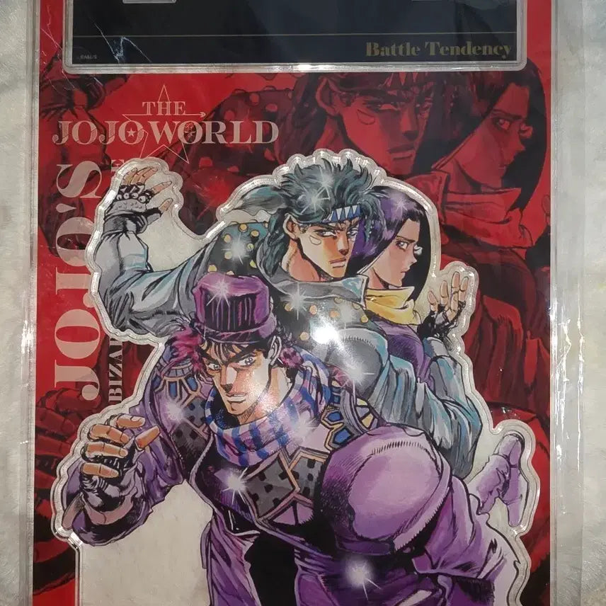 [BUNJANG] JoJo's Bizarre Adventure Part 2 Joseph Caesar Lisa Lisa Big Acrylic Stand / 죠죠의기묘한모험 죠월한정 죠죠월드 죠셉 시저 리사리사 빅 아크릴스탠드 2부 굿즈 아크릴 죠죠