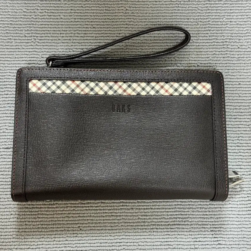 [BUNJANG] Daks Leather Clutch Bag (New) / 닥스 가죽 클러치백 (새상품)