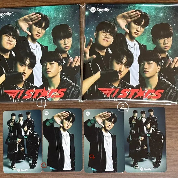 [BUNJANG] T1 Faker Spotify Photocard Set / T1 티원 홈그 스포티파이 페이커