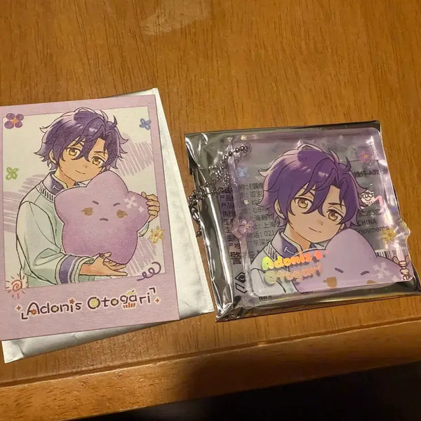 [BUNJANG] Ensemble Stars Adonis Polaroids + Acrylic Keychain Bundle Set / 앙스타 투니크 동심 팝업 아도니스 폴라로이드+아크릴 키링 일괄 판매