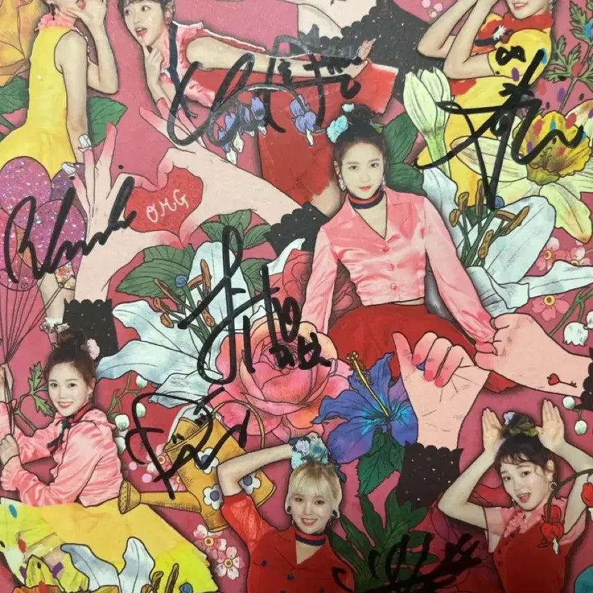 [BUNJANG] OH MY GIRL Coloring Book Signed Album / 오마이걸 컬러링북 비매 싸인 앨범