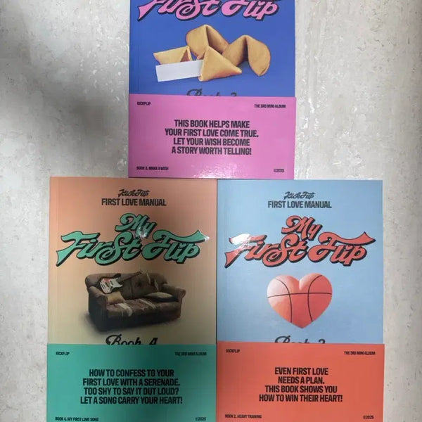 [BUNJANG] KICKFLIP My First Flip Album Bundle Set (Unsealed) / 킥플립 개봉 앨범(일괄)