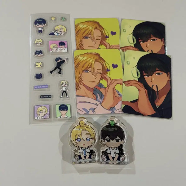 [BUNJANG] Plaive Kim Marong Marong Sticker Photocard / 플레이브 김마롱님 마롱님 스티커 포토카드 포카 코롯토
