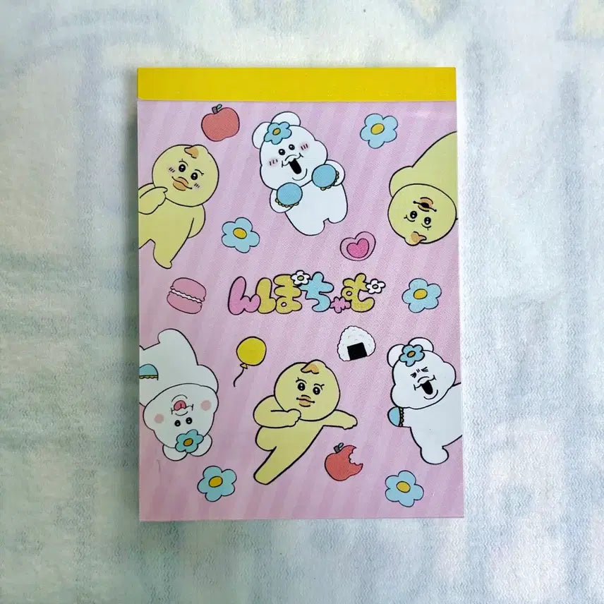 [BUNJANG] Onpomuchu Memo Pad / 음뽀챠무 떡메모지
