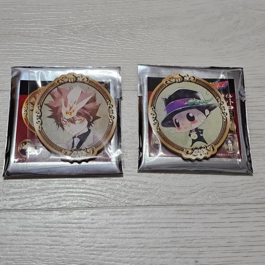 [BUNJANG] Reborn! Original Art Acrylic Frame Magnet & Silver Foil Clear Card Bundle Set / 가히리 원화 아크릴프레임 마그넷, 은박 클리어 카드