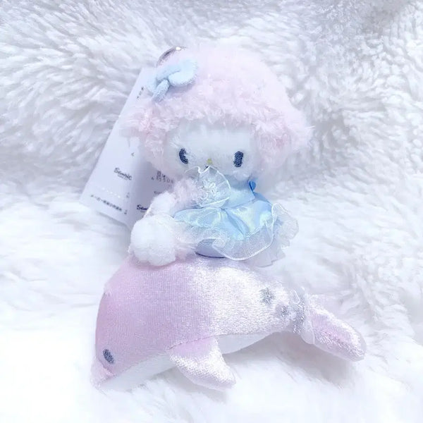 [BUNJANG] Sanrio Shining Dolphin My Piano Keyring / 산리오 샤이니돌핀 마이피아노 키링