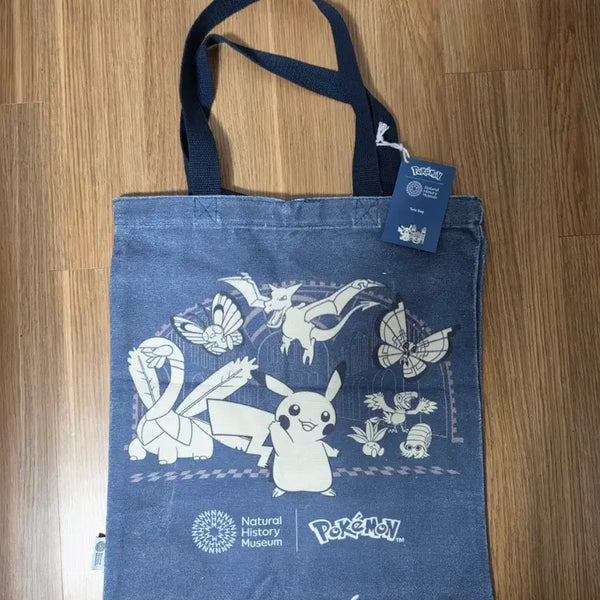 [BUNJANG] Pokemon Natural History Museum Collaboration Eco Bag / 포켓몬스터 자연사박물관 에코백