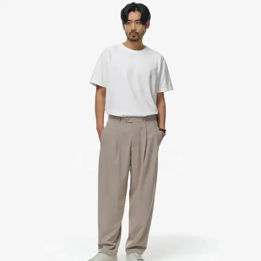 [BUNJANG] BEERDED KID Banding Silhouette Pants / 비얼디드키드 밴딩 실루엣 팬츠 s