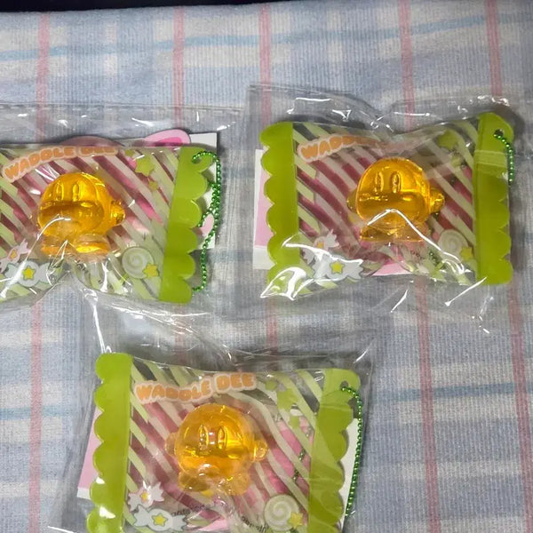 [BUNJANG] Kirby (Waddle Dee) Candy Packaging Keychain Bundle Set / 별의 커비 웨이들 디  캔디 포장 키링