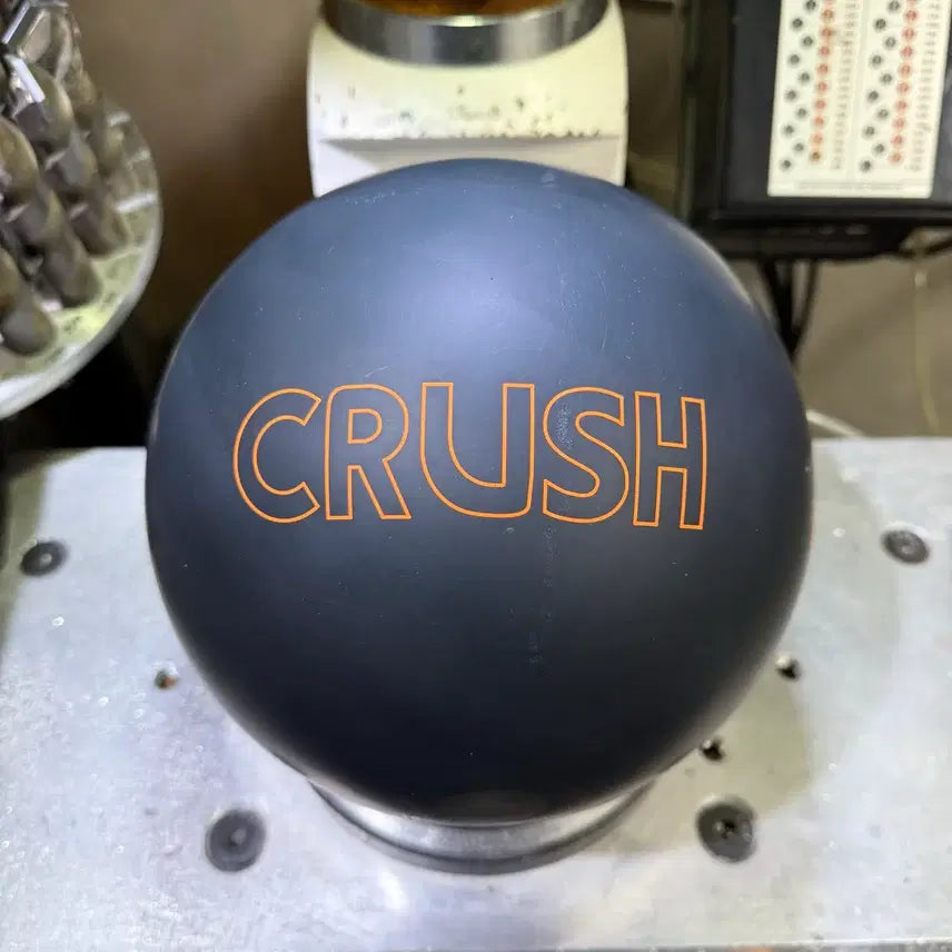 [BUNJANG] Ebonite Crush Black Solid Urethane Bowling Ball (15 lbs) / 에보나이트 - 크러시 블랙 솔리드 우레탄 15파운드 (공인구)