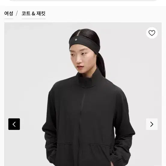 [BUNJANG] Lululemon Running Jacket / 룰루레몬 러닝 재킷