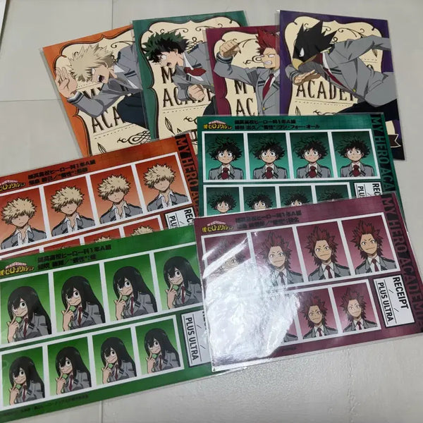 [BUNJANG] My Hero Academia Animate Exclusive Photo Set / 나의 히어로 아카데미아 히로아카 증명사진 애니메이트 특전 일괄 양도