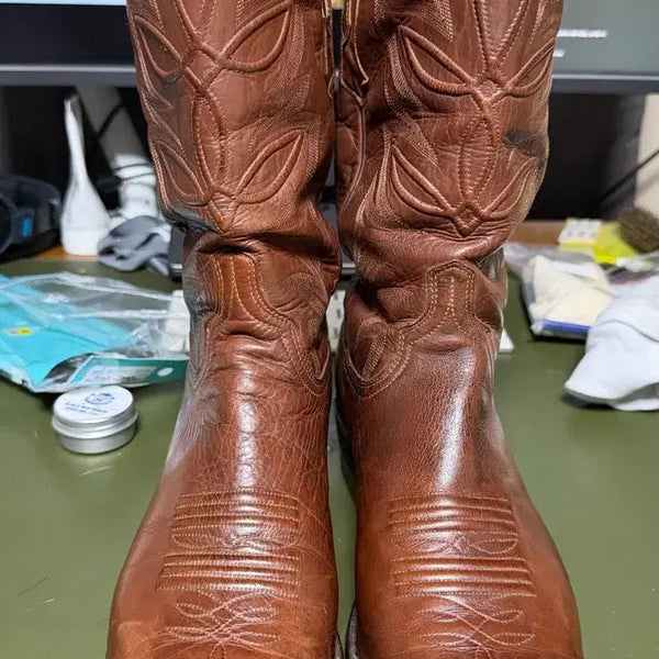 [BUNJANG] Lucchese 10D Vintage Western Boots / (웨스턴부츠)10D 빈티지 루케이시 부츠 판매합니다