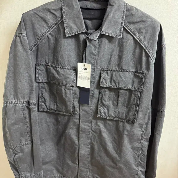 [BUNJANG] JUUN.J Gray Garment Dyed Pocket Jacket / 준지-새상품44)그레이 가먼트다잉 포켓 자켓