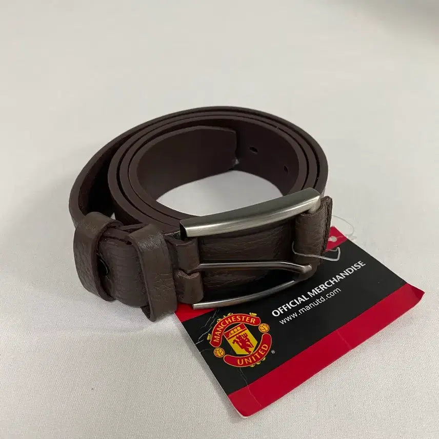 [BUNJANG] Manchester United Leather Belt Merchandise / 맨체스터 유나이티드 레더 벨트 새상품 굿즈