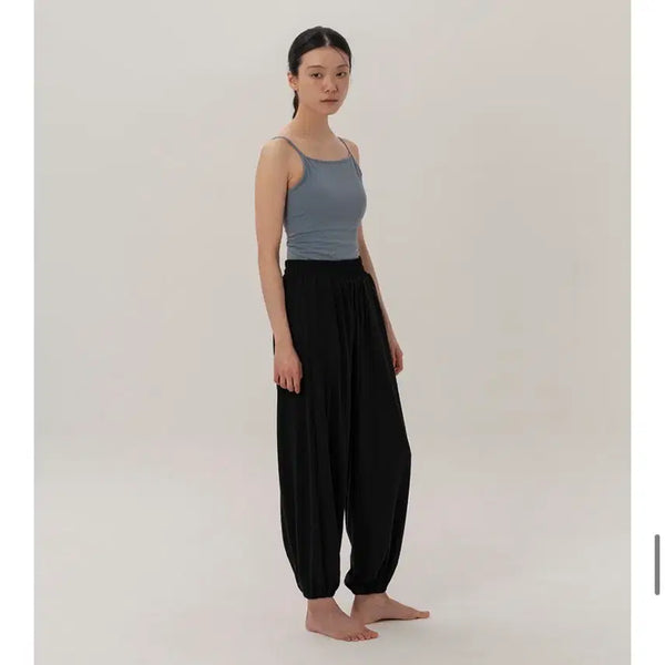 [BUNJANG] Sohamsoham Cloud Jogger Pants Black / 소함소함 클라우드 조거팬츠 요가복