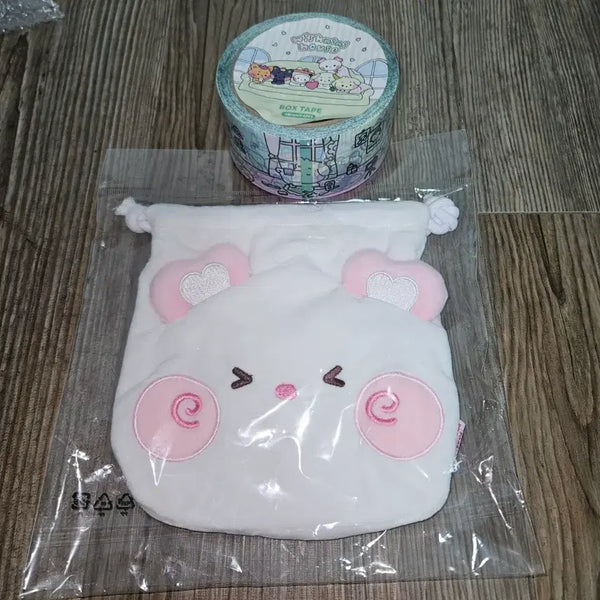 [BUNJANG] NCT WISH Line Friends WISHINII Pouch Sakuya + Box Tape / 엔시티 위시 라인프렌즈 위시니니 파우치 사쿠야 팡이 + 박스테이프