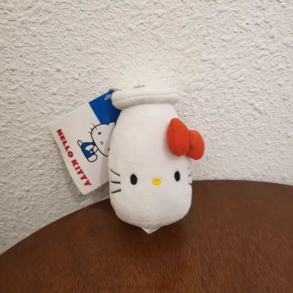 [BUNJANG] Hello Kitty Milk Bottle Plush Keyring / 헬로키티 우유병 인형 키링