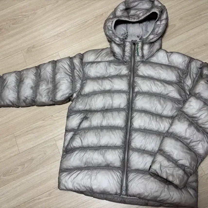 [BUNJANG] Salomon Unisex Cross Insulation Jacket Light Grey S / 살로몬 UNI 크로스 인슐레이션 자켓 라이트 그레이 S(26년 1월 구매)