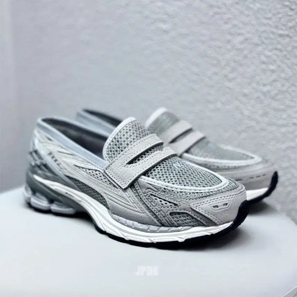 [BUNJANG] New Balance 1906L Leather Loafer Sneakers - Grey / 뉴발란스 로퍼 1906L 구동화 운동화 스니커즈 가죽 그레이 285 판매합니다.