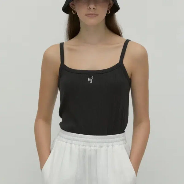[BUNJANG] Depound Sleeveless T-shirt Black Free Size / 드파운드 슬리브리스 티셔츠 블랙  프리사이즈