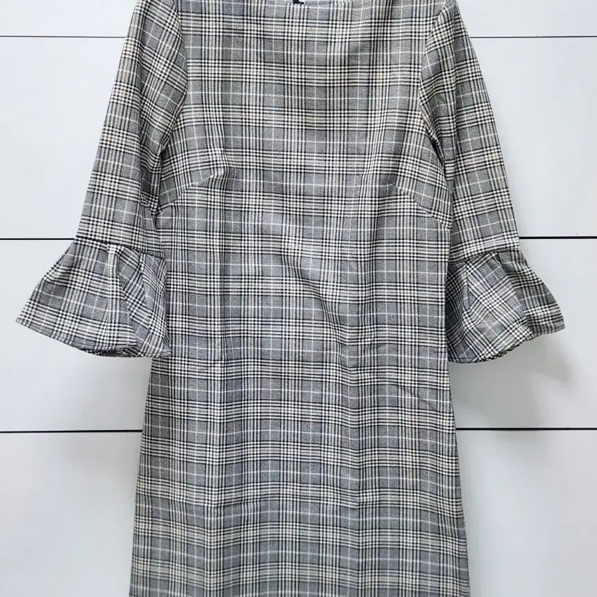 [BUNJANG] H&M Checked Midi Dress / H&M 체크 미디 원피스