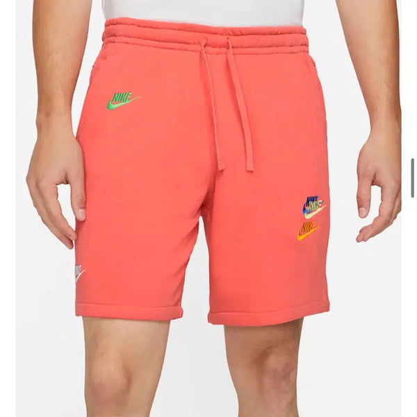 [BUNJANG] Nike Sportswear Essential Plus Shorts Orange / [S, 택만제거]나이키 트리플 로고 스포츠웨어 에센셜 플러스 쇼츠 오렌지