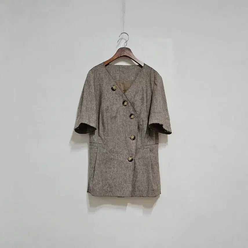 [BUNJANG] Linen Blend Jacket / 린넨 고급자켓
