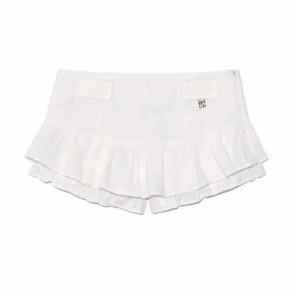 [BUNJANG] GLOWNY Rodeo Skirt White / 글로니 로데오스커트 화이트
