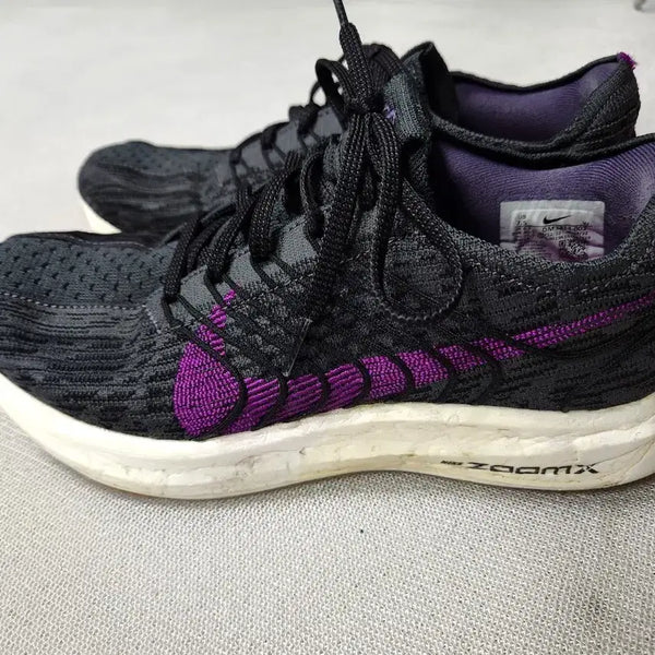 [BUNJANG] Nike ZoomX Running Shoes Grey/Purple Size 255 / 나이키 줌엑스 러닝화 그레이/퍼플 255