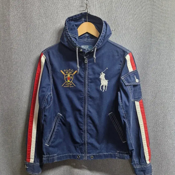 [BUNJANG] Polo Ralph Lauren Big Pony Full Zip Hoodie Jacket / 폴로 랄프로렌 빅포니 후드집업 자켓 95
