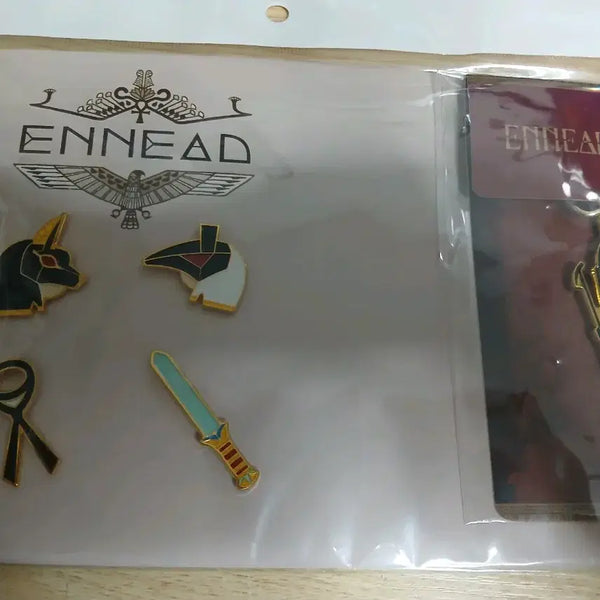 [BUNJANG] Ennead Keyring & Metal Badge Set / 엔네아드 키링&메탈배지