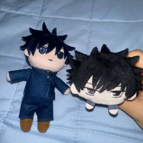 [BUNJANG] Jujutsu Kaisen Megumi Fushiguro Plush Doll Mochi Kororin Bundle Set / 주술회전 후시구로 메구미 플러시 누이 모찌코로링