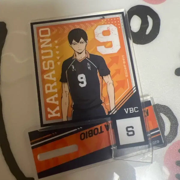 [BUNJANG] Haikyuu!! Karasuno Kageyama Replacement Sign Acrylic Stand The Hyundai Popup / 하이큐 카라스노 카게야마 교체팻말 아크릴 더현대 팝업