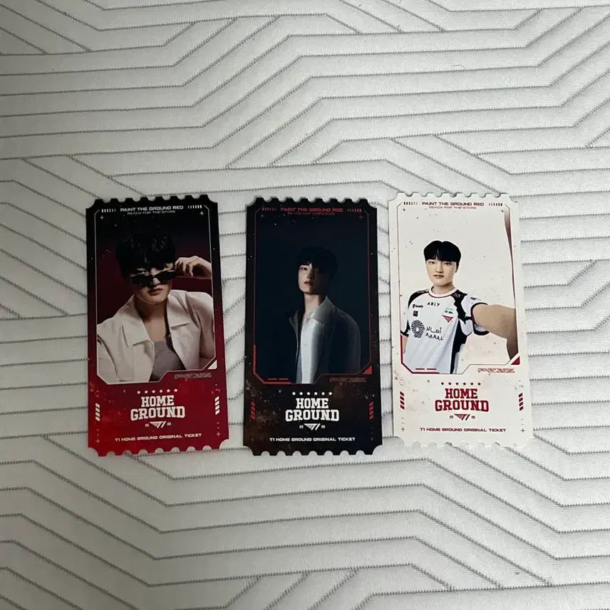 [BUNJANG] T1 Homeground Original Ticket 3-Day Bundle Set (Phase) / 티원 홈그라운드 오리지널 티켓 3일 일괄 (페이즈)
