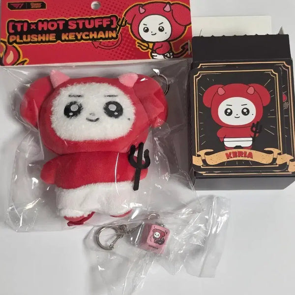 [BUNJANG] T1 Keria Hot Stuff Collaboration Doll, Figure, and Keycap Set / T1 티원 홈그라운드 홈그 hot stuff 케리아 keria 인형 + 피규어 + 키캡 판매