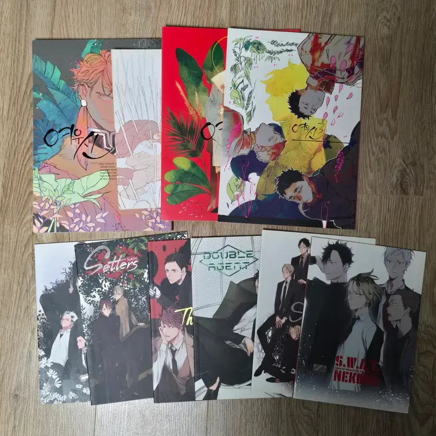 [BUNJANG] Haikyuu!! Doujinshi Bundle Set (by Mulmul & Dongju) / 하이큐 회지 일괄 판매(물물님, 동주님)
