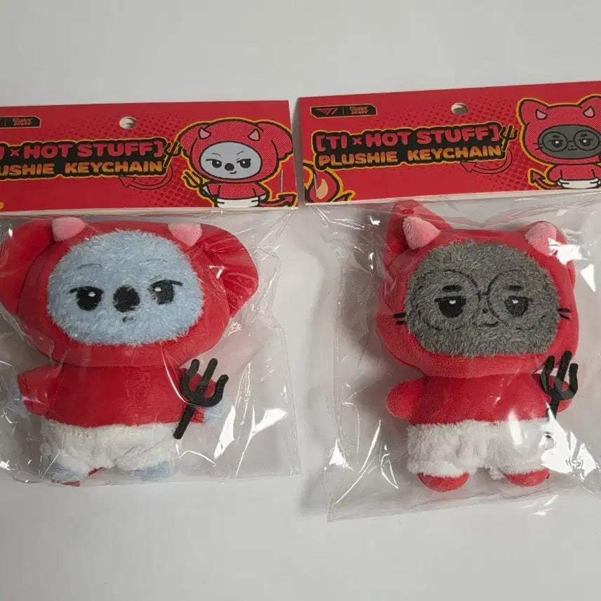 [BUNJANG] T1 Faker & Peyz Hot Stuff Collaboration Plush Set / T1 티원 홈그라운드 홈그 hot stuff 페이즈 peyz + 페이커 faker 인형 판매